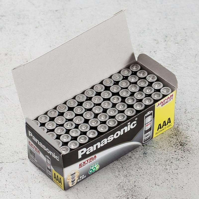 三重☆大人氣☆ Panasonic 國際牌 四號 碳鋅 電池 一盒(60顆)-細節圖2