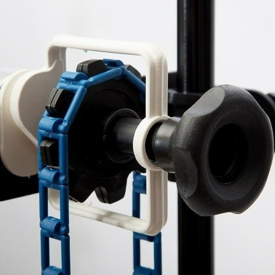 三重☆大人氣☆ 手動 鏈條式 升降 背景 卷軸-細節圖3