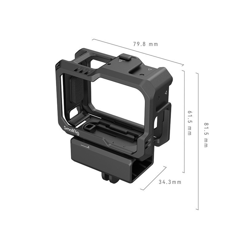 三重☆大人氣☆ SmallRig 3083 C 兔籠 狗籠 提籠 保護殼 for GoPro 9 10 12 13-細節圖3