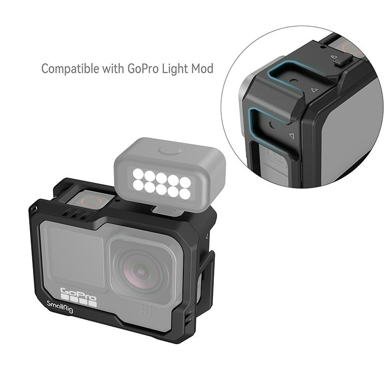 三重☆大人氣☆ SmallRig 3083 C 兔籠 狗籠 提籠 保護殼 for GoPro 9 10 12 13-細節圖5