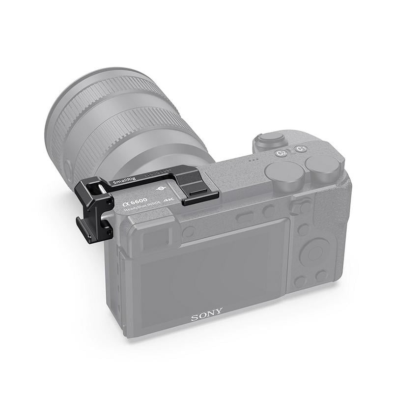 三重☆大人氣☆ SmallRig 2497 左側 冷靴 重新 定位板 for Sony a6600-細節圖4