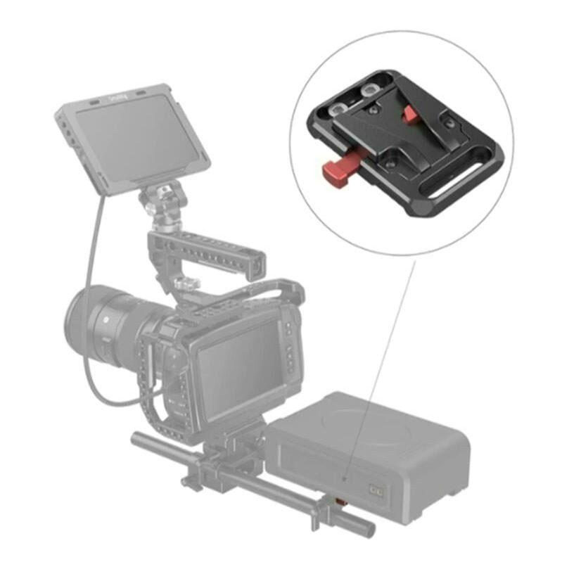 三重☆大人氣☆ SmallRig 2987 迷你 V掛電池 安裝板 (不含電池)-細節圖4