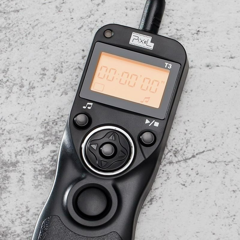 三重☆大人氣☆ 公司貨 PIXEL 品色 T3 液晶定時快門線-細節圖2