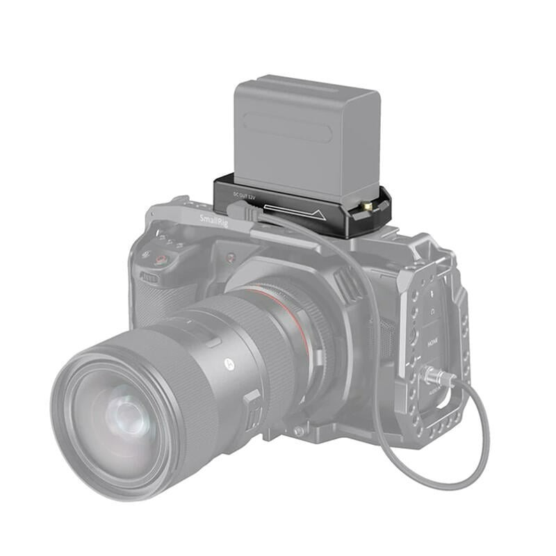 三重☆大人氣☆ SmallRig 3018 電池轉接板 Lite Sony NP-F 轉 7.2V 12V 電池座-細節圖6