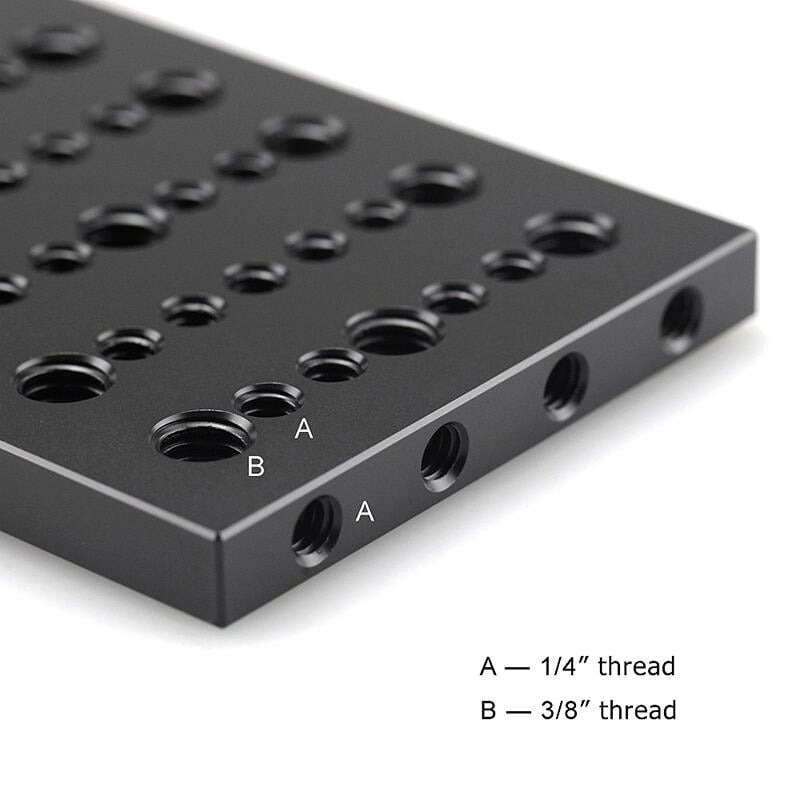 三重☆大人氣☆ SmallRig 1092 多功能 鋁合金 安裝板 洞洞板 起司板-細節圖2