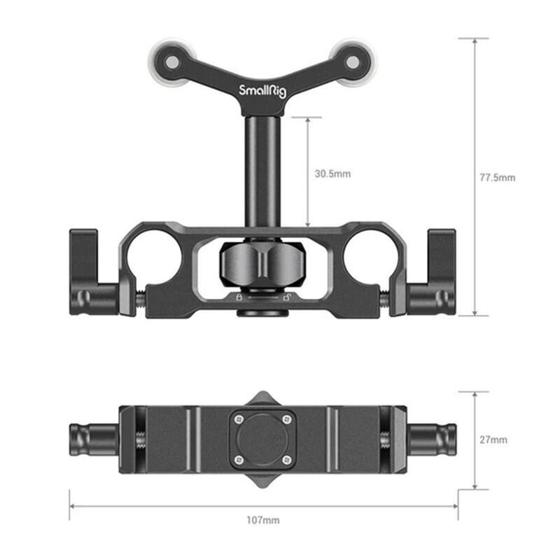 三重☆大人氣☆ SmallRig 2727 15mm LWS 通用 鏡頭支架 鏡頭架 鏡頭支撐架-細節圖2
