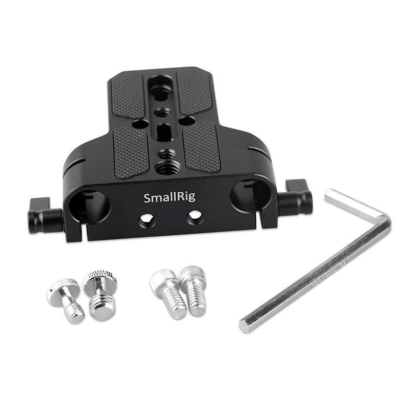 三重☆大人氣☆ SmallRig 1674 底板 雙15mm桿夾 提籠 穩定架 管夾-細節圖2