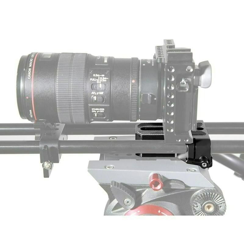 三重☆大人氣☆ SmallRig 1674 底板 雙15mm桿夾 提籠 穩定架 管夾-細節圖5