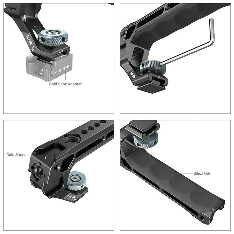 三重☆大人氣☆ SmallRig 3764 冷靴型 專業上提把手 提籠 手把 提把-細節圖4