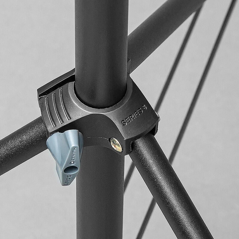 三重☆大人氣☆ 2.4米 鋁合金 輕量型 磨砂 燈架-細節圖4