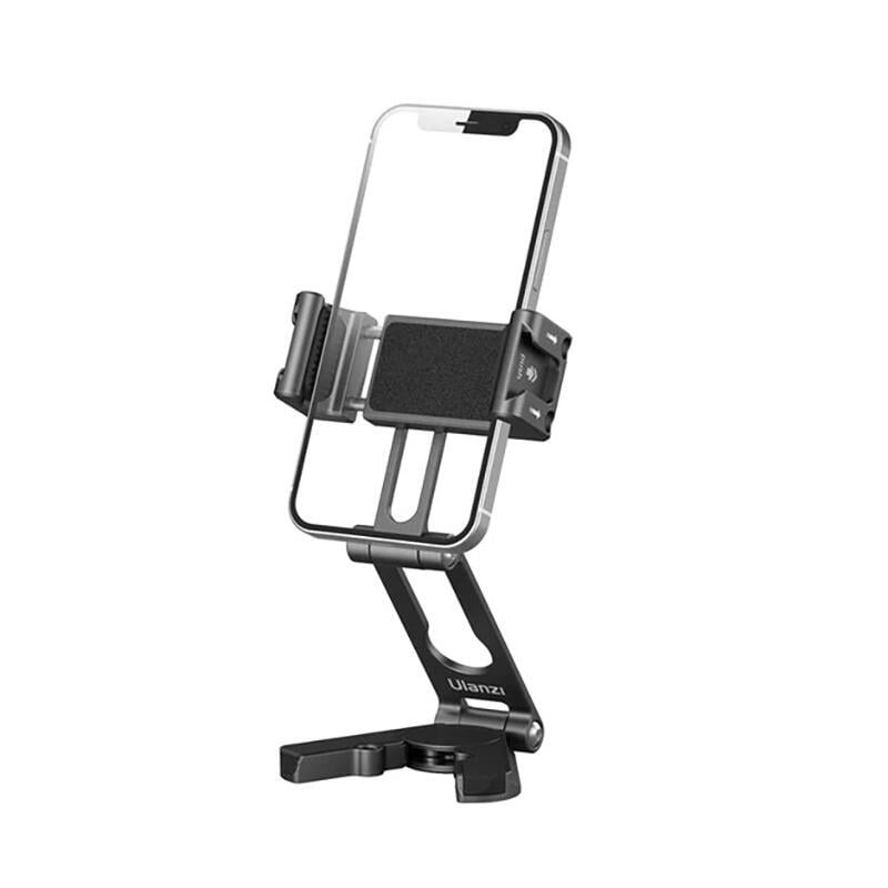 三重☆大人氣☆ Ulanzi HP004 摺疊 雙冷靴 橫直幅 金屬 Arca swiss 手機夾-細節圖6