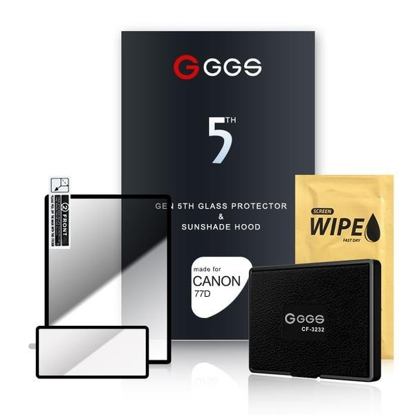 三重☆大人氣☆ 公司貨 GGS 第五代金鋼9H相機螢幕保護貼+磁吸遮光罩 for 6D2 6DII-細節圖2