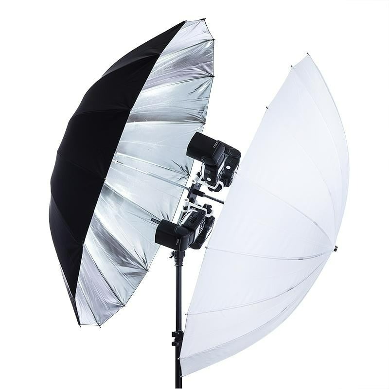 三重☆大人氣☆ 雙傘孔 可折疊 閃光燈 四向燈座-細節圖6