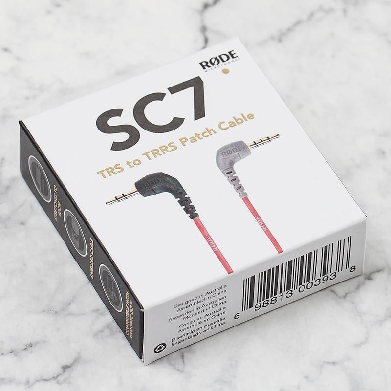 三重☆大人氣☆ 正成公司貨 RODE SC7 3.5mm TRS 公 to TRRS 公 轉接線-細節圖3