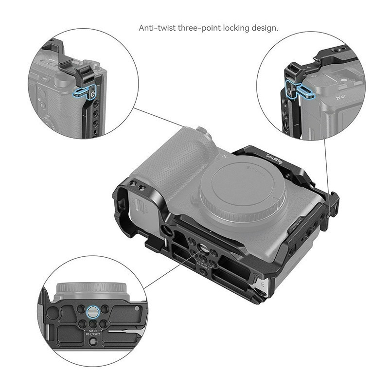 三重☆大人氣☆ SmallRig 4256 專用 提籠 for SONY ZV-E1-細節圖4