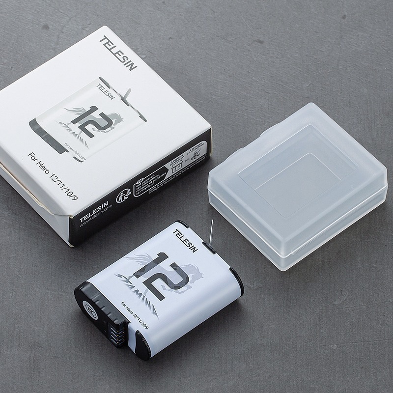三重☆大人氣☆ TELESIN 泰訊 GoPro 9 10 11 全解碼 低溫支援 高效率 高續航 充電電池 充電池-細節圖4