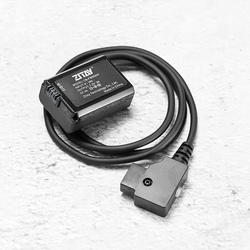 三重☆大人氣☆ 希鐵 ZITAY D-Tap 轉 FW-50 假電池 for A6000 / A6300-細節圖2