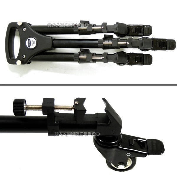 三重☆大人氣☆ YUNTENG 雲騰 TRIPOD DOLLY 900 帶刻度 三腳架 滑輪 底座-細節圖3