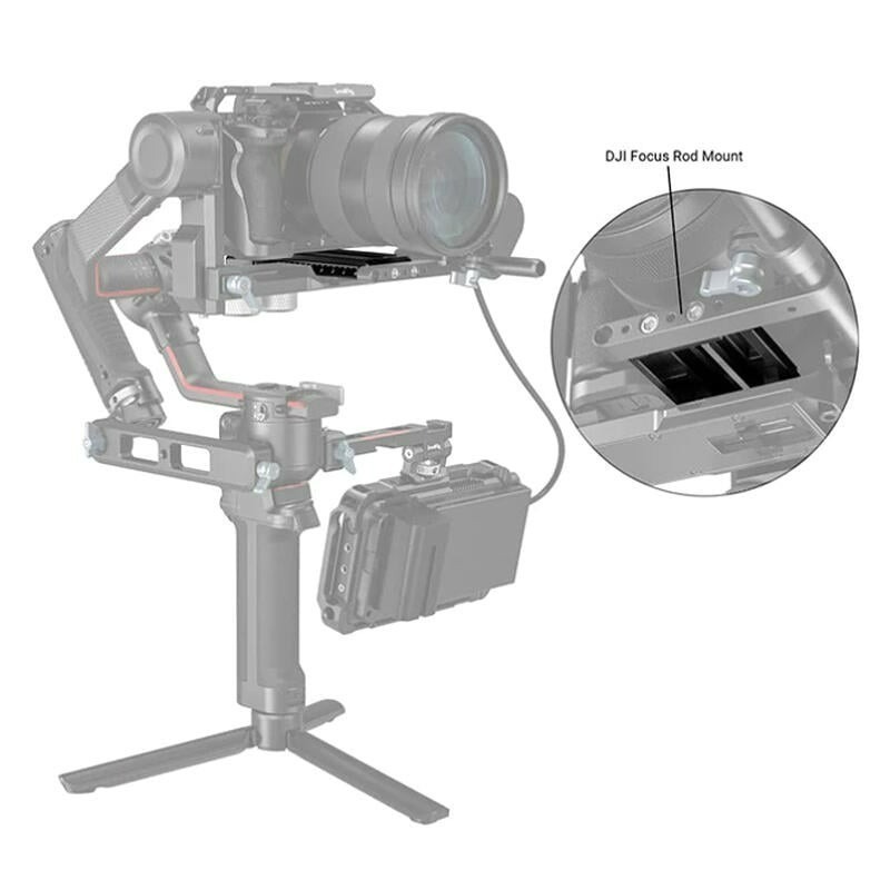 三重☆大人氣☆SmallRig 3158 B 快拆板 for  RS2 RS3 RS4 RS5-細節圖6