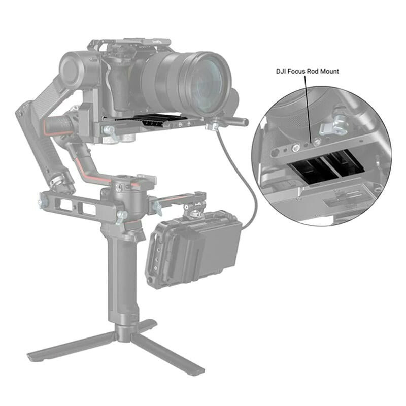 三重☆大人氣☆SmallRig 3158 B 快拆板 for  RS2 RS3 RS4 pro-細節圖6