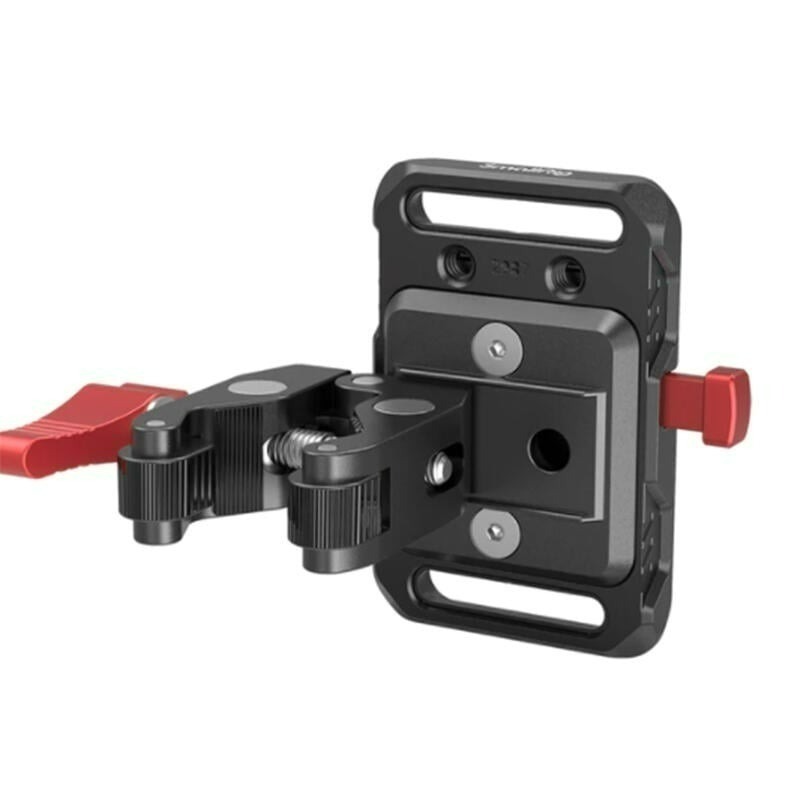 三重☆大人氣☆ SmallRig 2989 迷你 V掛電池 安裝板 帶大力夾-細節圖2