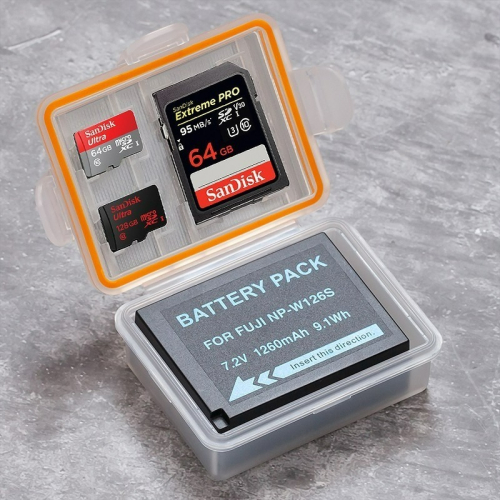 三重☆大人氣☆ KingMa W126 電池 記憶卡 收納盒 W126電池用 (不含電池、記憶卡)