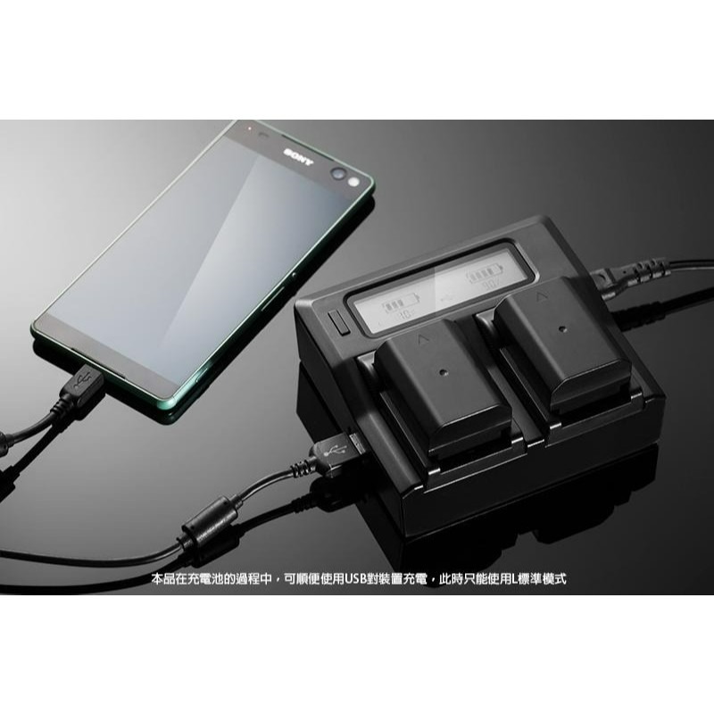 三重☆大人氣☆ LCD 液晶顯示 雙槽 高速 充電器 for Panasonic DMW-BLF19 (不含電池)-細節圖3