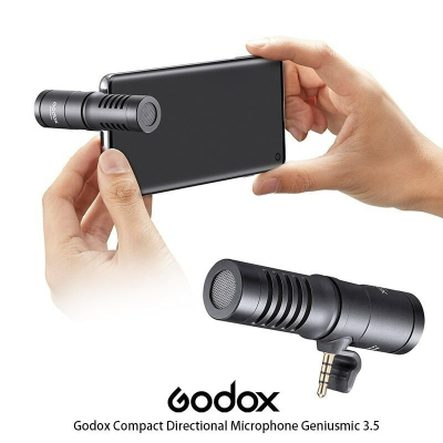 三重☆大人氣☆公司貨 GODOX 神牛 Geniusmic 3.5mm TRRS 手機專用 迷你 超心型 指向 麥克風