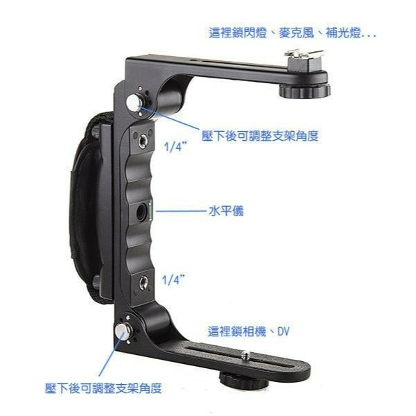 三重☆大人氣☆【推薦】 直拍器、雙機架 兩用手腕支架-細節圖2