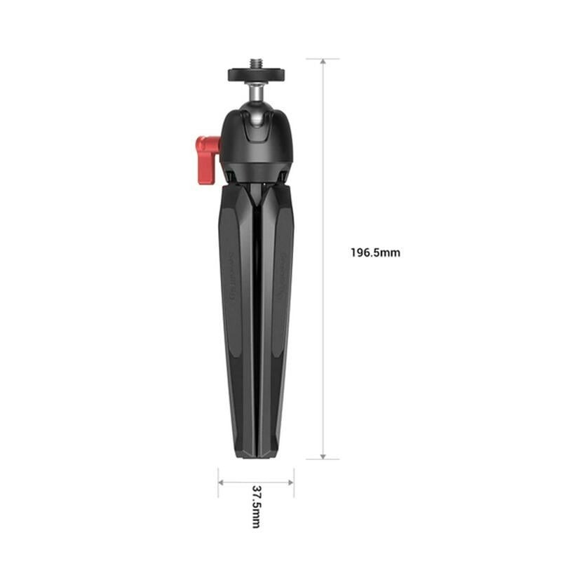 三重☆大人氣☆ SmallRig 2429 通用 鋁合金 迷你 三腳架 承重10kg-細節圖3