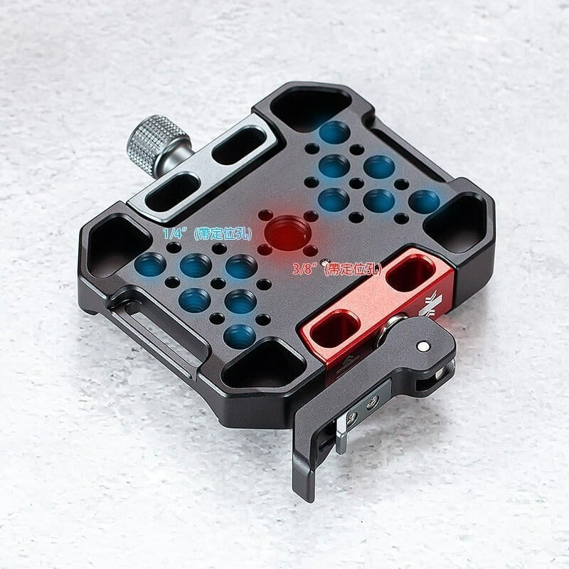 三重☆大人氣☆ Vlogger DLC90 Arca RS3 Manfrotto 通用 快拆板 夾座 (不含快拆板)-細節圖2