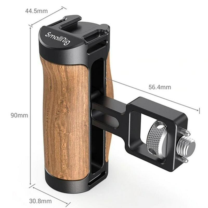 三重☆大人氣☆ SmallRig 2914 阿萊 專業 木質 小型 把手 提籠 手把 握把-細節圖3