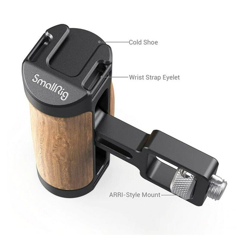 三重☆大人氣☆ SmallRig 2914 阿萊 專業 木質 小型 把手 提籠 手把 握把-細節圖4