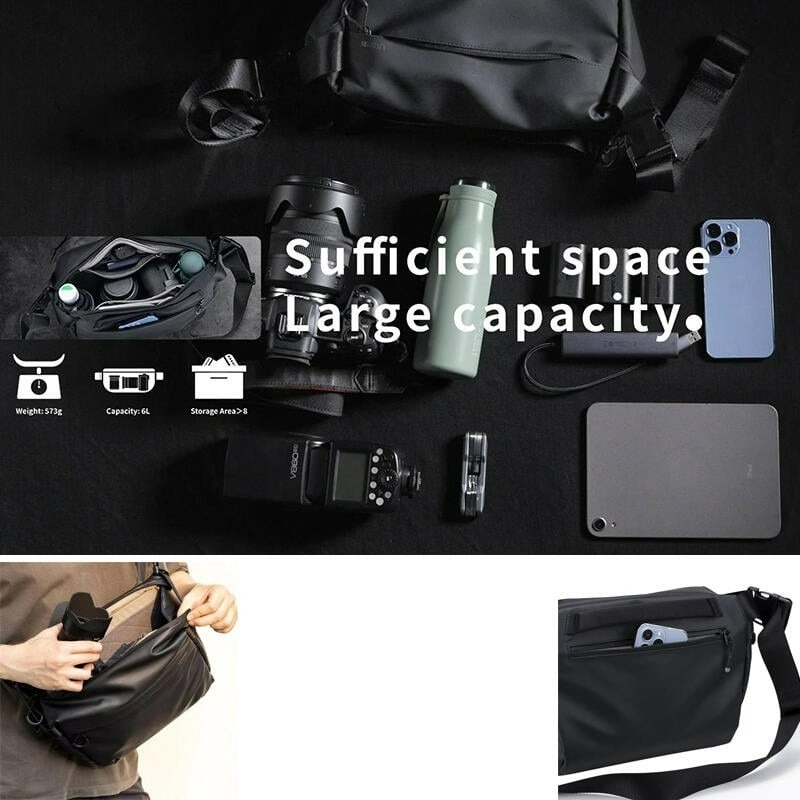 三重☆大人氣☆ Ulanzi PB008 休閒單肩 側背防水 攝影包 相機包 隨身包-細節圖5