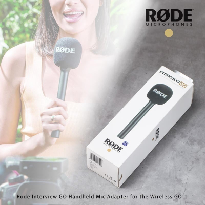三重☆大人氣☆ 公司貨 RODE Interview GO 麥克風採訪配件 for Wireless GO