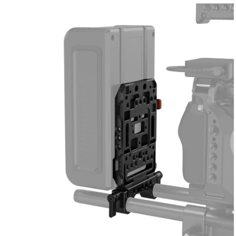 三重☆大人氣☆ SmallRig 3016 V-Lock 電池 快扣 固定板 電池扣板 帶管夾-細節圖5