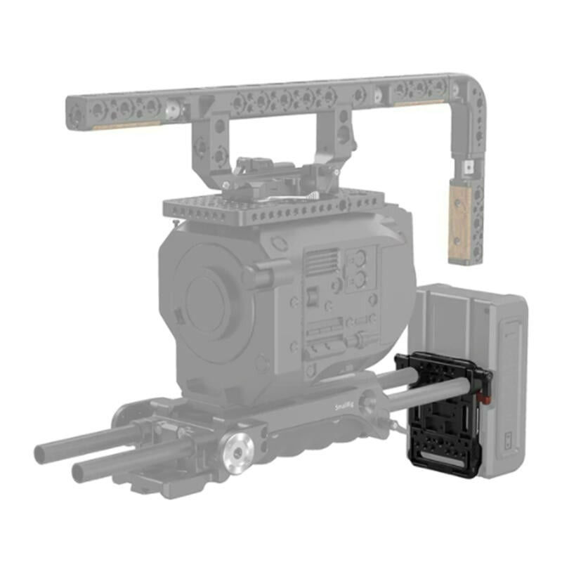 三重☆大人氣☆ SmallRig 3016 V-Lock 電池 快扣 固定板 電池扣板 帶管夾-細節圖7