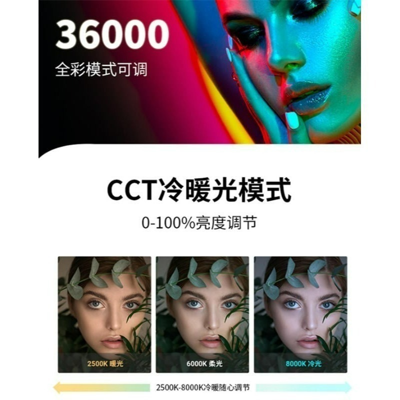 三重☆大人氣☆ SmallRig simorr 3489 BC Vibe P96L RGB 攝影燈 補光燈-細節圖6