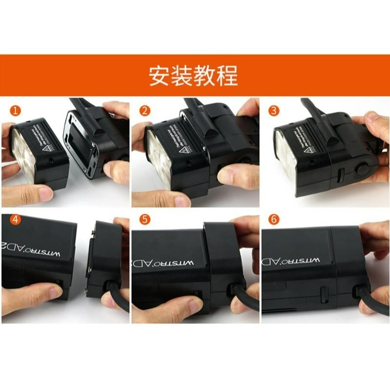 三重☆大人氣☆公司貨 Godox 神牛 EC200 AD200-EC200 II AD200 Pro II 專用延長燈座-細節圖5