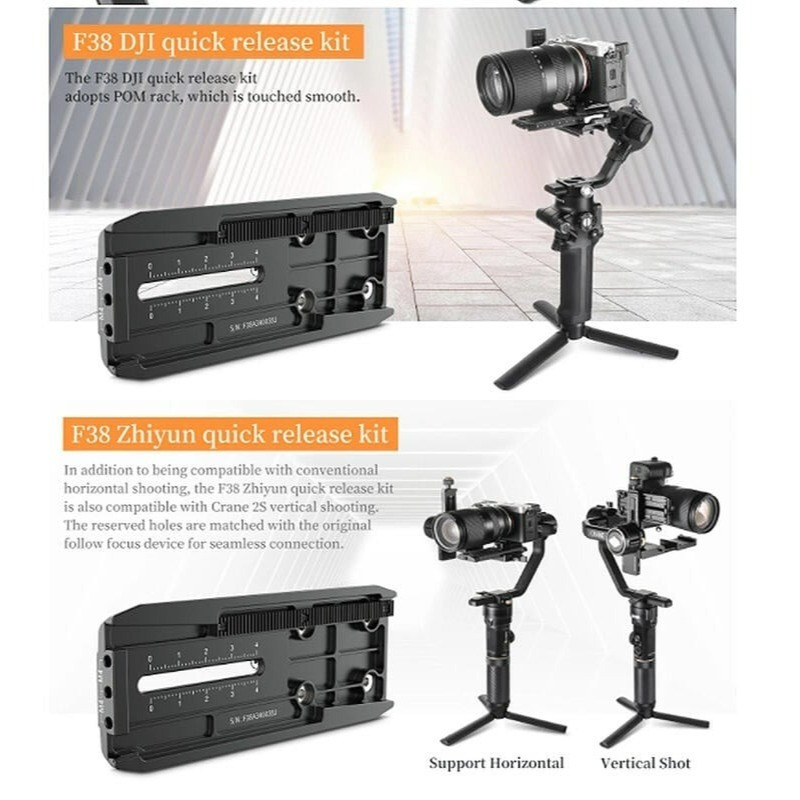 三重☆大人氣☆ Ulanzi FALCAM 小隼 F38 穩定器 快拆 套件 RS2 RSC2 RS3 Pro-細節圖4