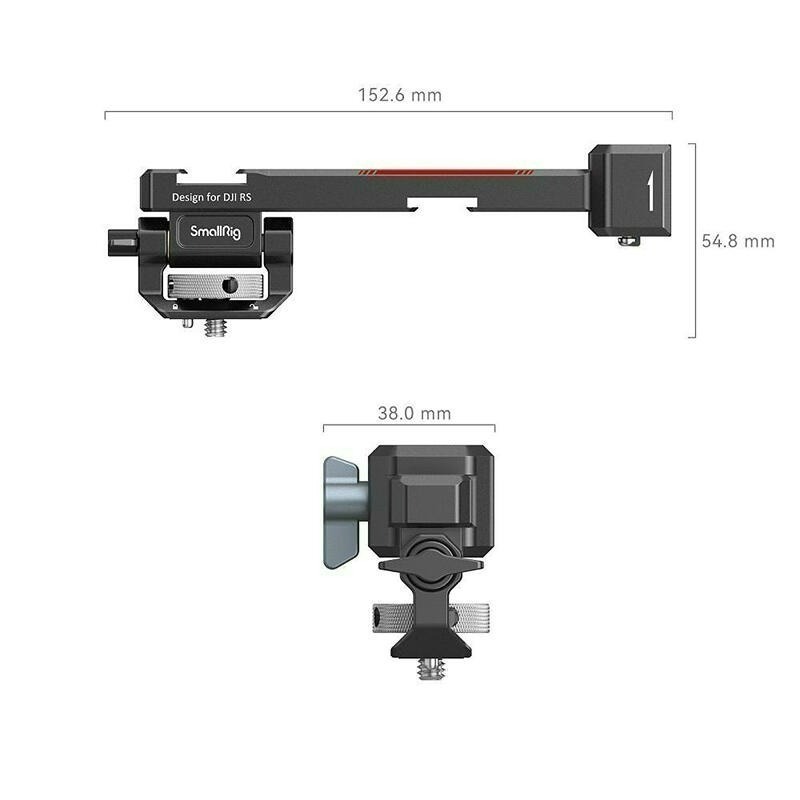 三重☆大人氣☆ SmallRig 3026 B NATO 螢幕支架 for RS2 RS3 RS4 RS5-細節圖2