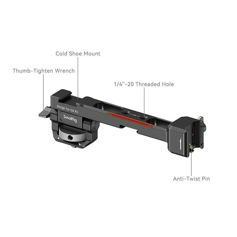 三重☆大人氣☆ SmallRig 3026 B NATO 螢幕支架 for RS2 RS3 RS4 RS5-細節圖3