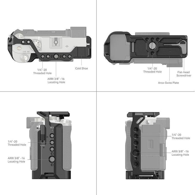 三重☆大人氣☆ SmallRig 3081 B 專用 提籠 兔籠 for Sony A7C-細節圖4