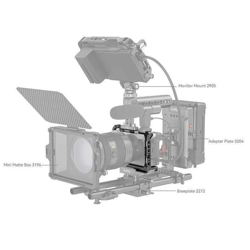 三重☆大人氣☆ SmallRig 3081 B 專用 提籠 兔籠 for Sony A7C-細節圖6