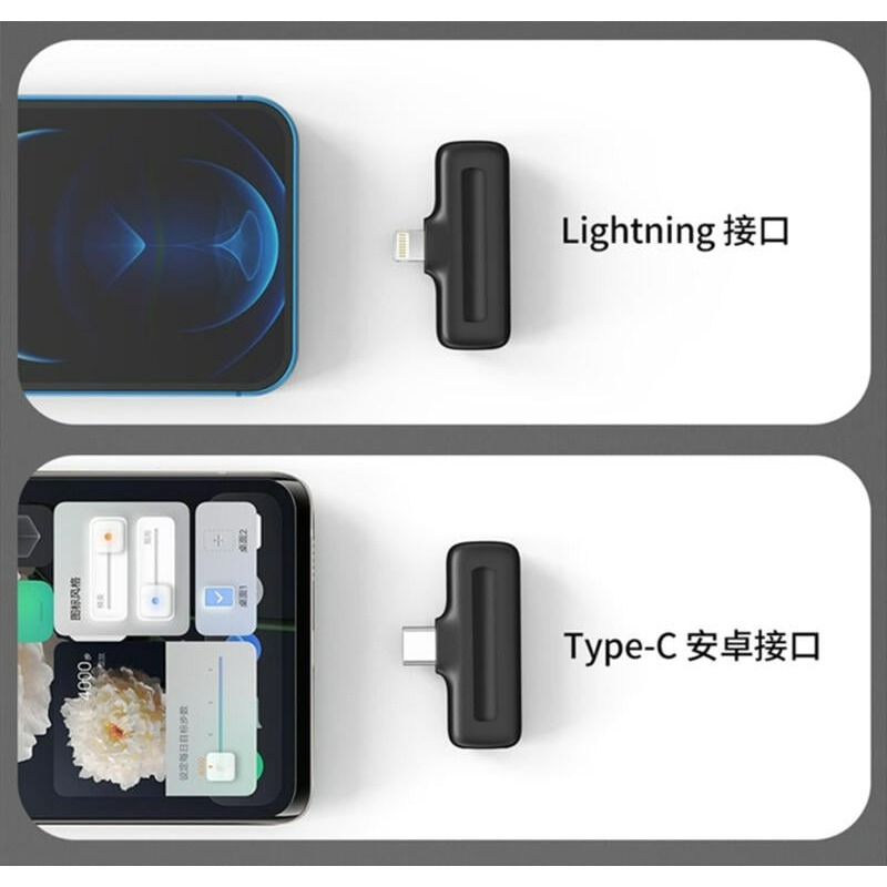 三重☆大人氣☆ Ulanzi J12 1對2 無線 領夾式 全指向 麥克風-細節圖5