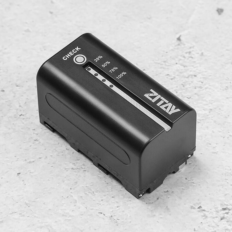 三重☆大人氣☆ 希鐵 ZITAY NP-F750 6400mAh 超高容量 充電電池 F750-細節圖2