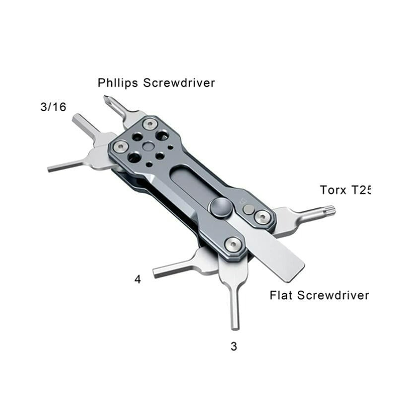 三重☆大人氣☆ SmallRig 2495 折疊螺絲刀板手 螺絲刀 螺絲起子 扳手套裝-細節圖5