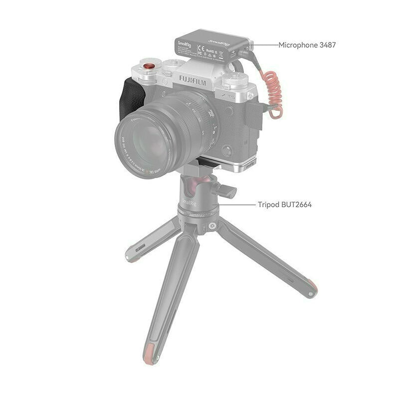 三重☆大人氣☆ SmallRig 4136 L Bracket 專用 L架 L型支架 豎拍板 for X-T5-細節圖5