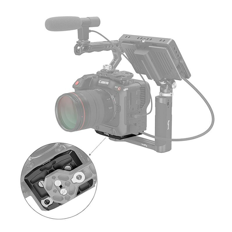 三重☆大人氣☆ SmallRig 3189 底板 安裝板 for Canon C70-細節圖5
