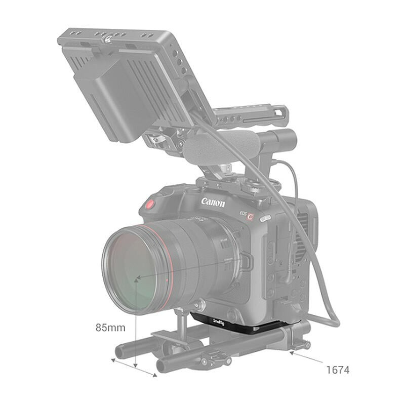 三重☆大人氣☆ SmallRig 3189 底板 安裝板 for Canon C70-細節圖7